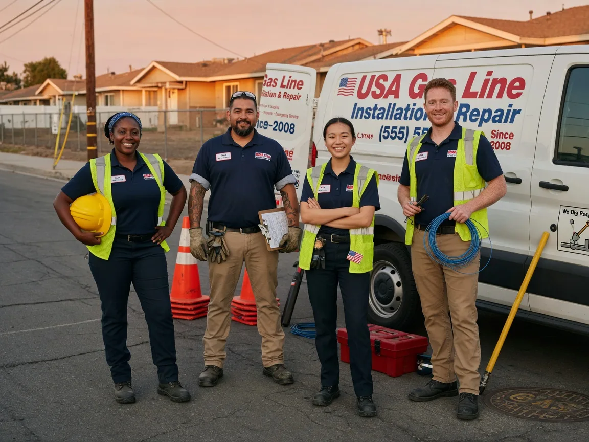 Gas Line Installation company in Mayer, AZ